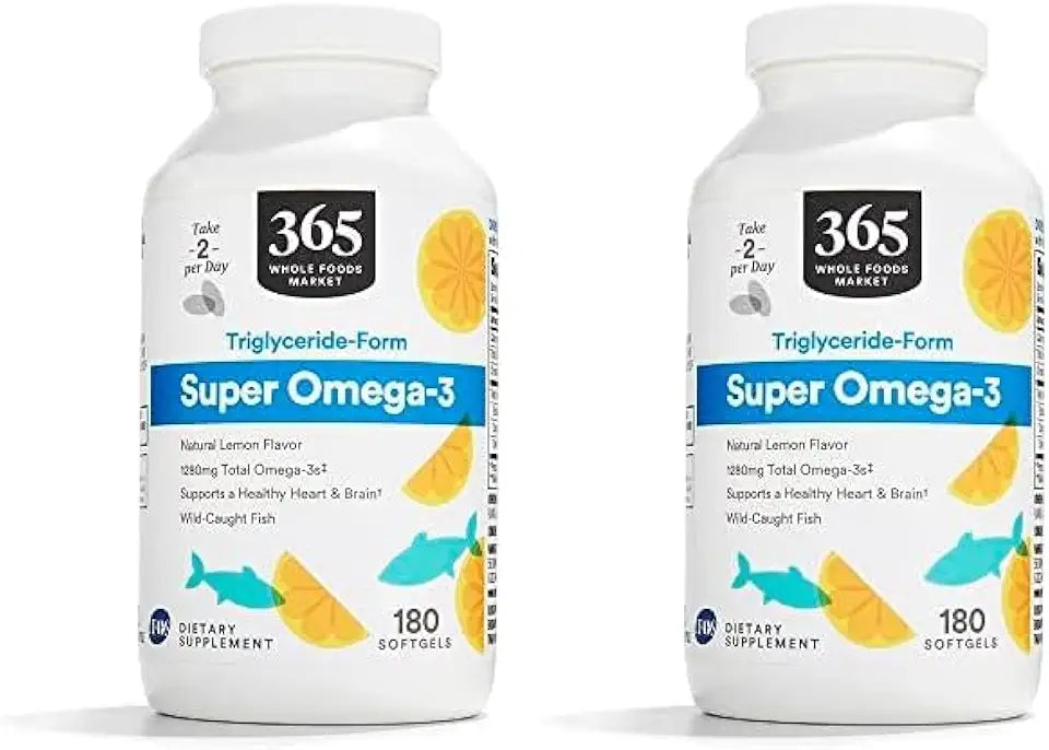 Omega 3 180 Count Pack of 2 V605
