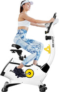 Magnetic Exercise Bike with LCD Monitor and Adjustable Resistance W418917