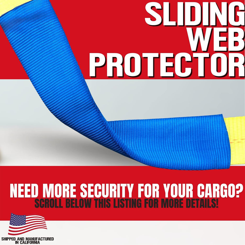 2” x 10’ Auto Tie-Down Car Straps 30 Pack T196913