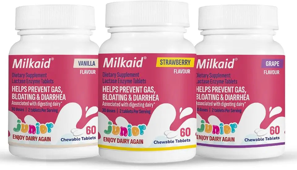 Dairy Digestive Supplement for Kids 180 Tablets S7094