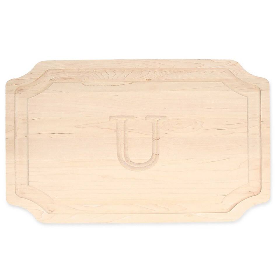 Large Maple Carving Board with Juice Groove U431