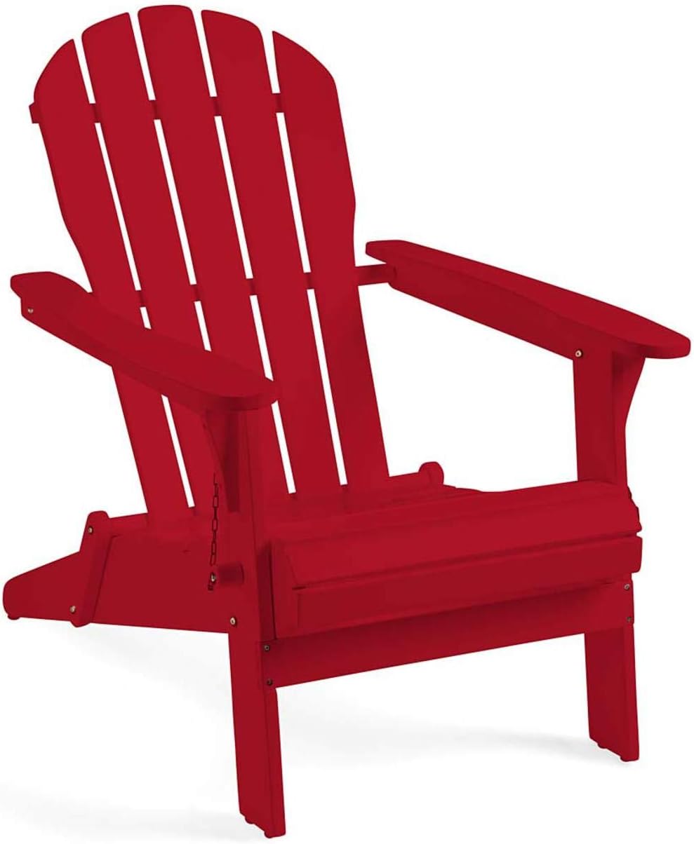 Foldable Eucalyptus Adirondack Chair I925