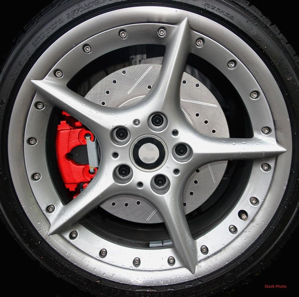 Red Calipers and Ceramic Pads Brake Kit S167850