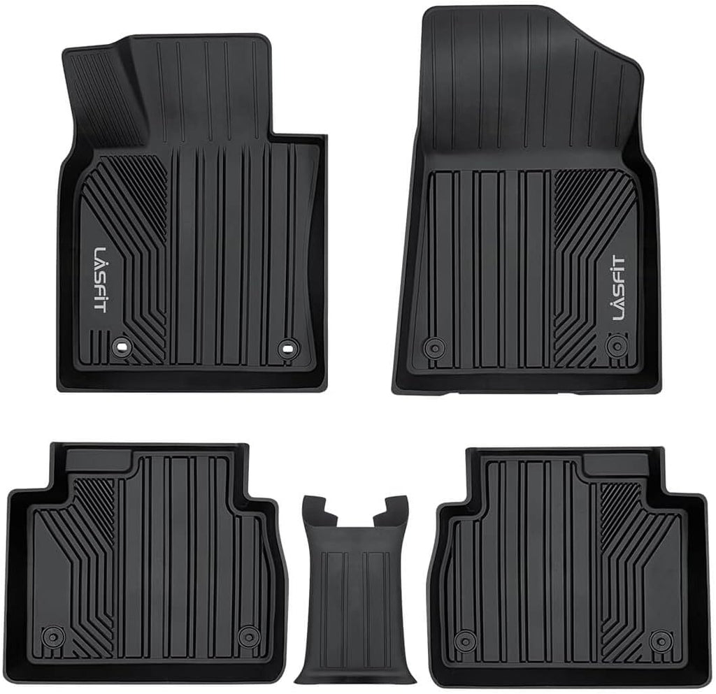 Black TPE Car Floor Liners Front & Rear E873595