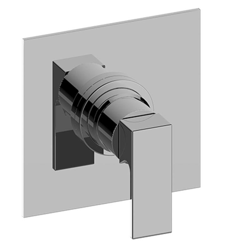 Polished Chrome Square Pressure Balancing Valve Trim Plate with Handle P161309