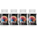 Brain Supplement Pills Capsules 4 Bottles L3855