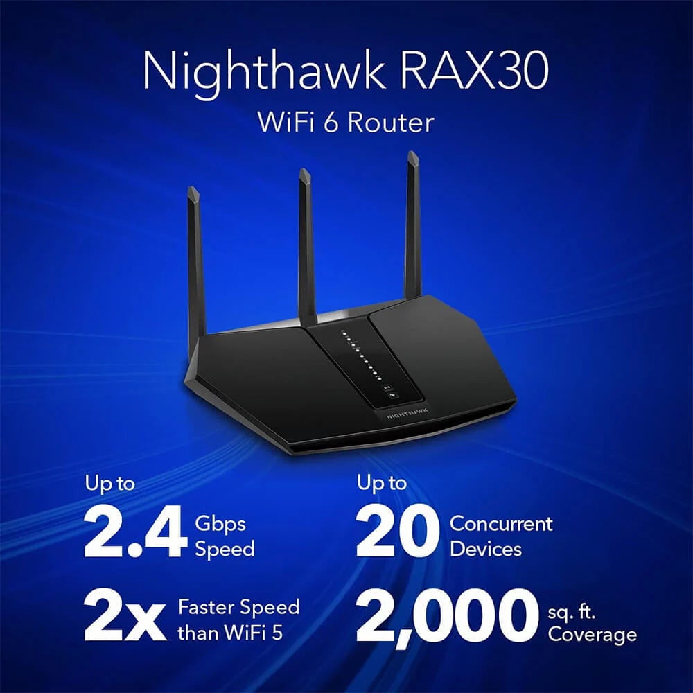 Black Dual Band Router R89786