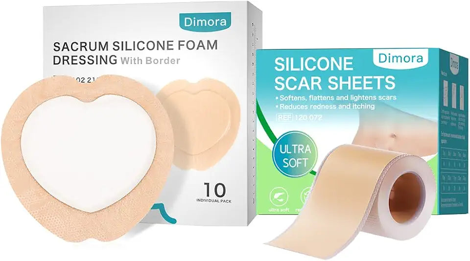 10 Pack Wound Dressing & Silicone Scar Sheets R87340