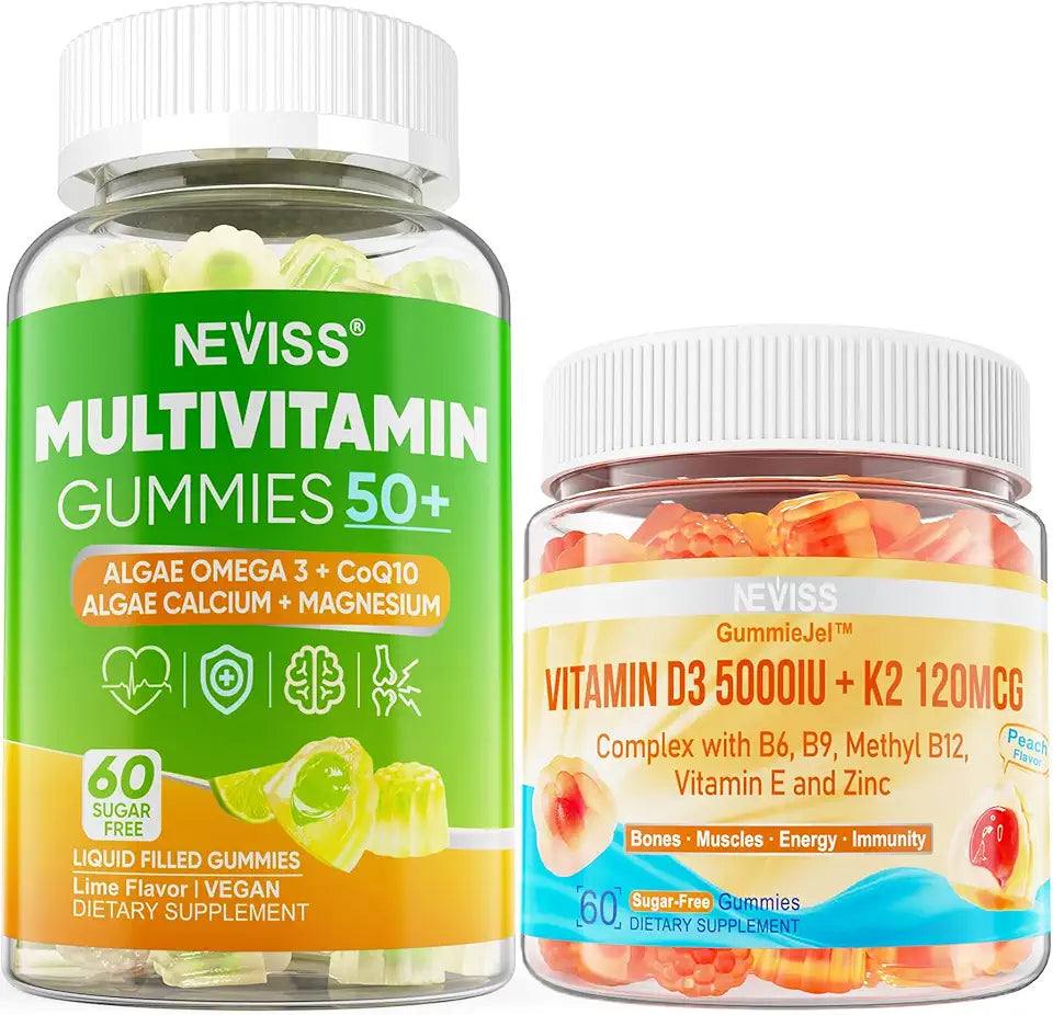 Women&Men 50+ Multivitamin with D3 5000IU K2 120mcg W279