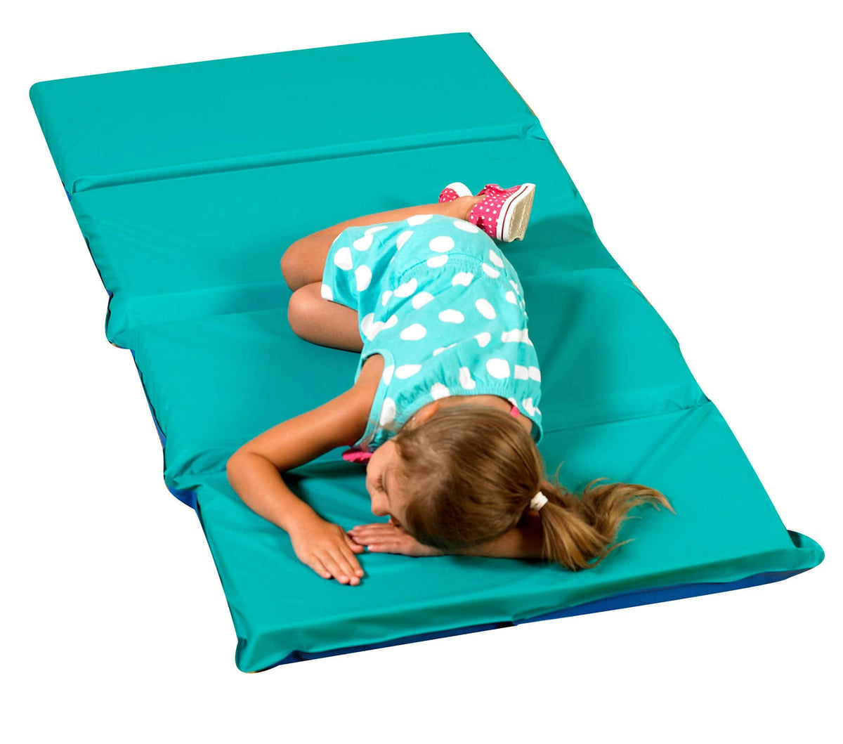 Teal Blue 4 Section 2 in Thick Mat 5 Pack Q374370
