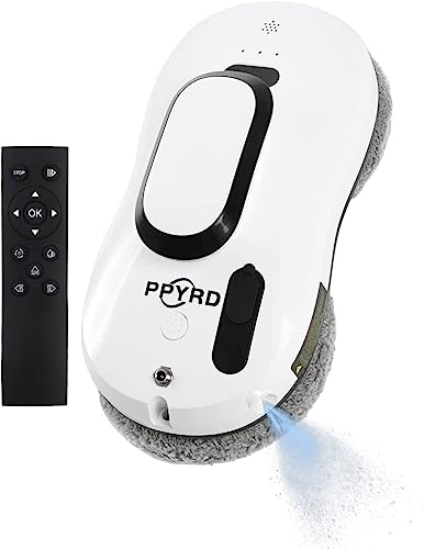 Window Cleaning Robot Vacuum with Ultrasonic Water Spray and Remote Control Q92981