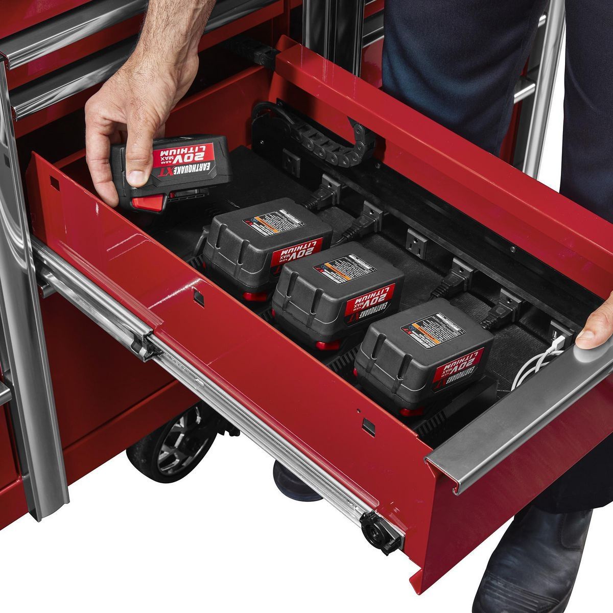73 in. x 25 in. Red Roll Cab Z660402