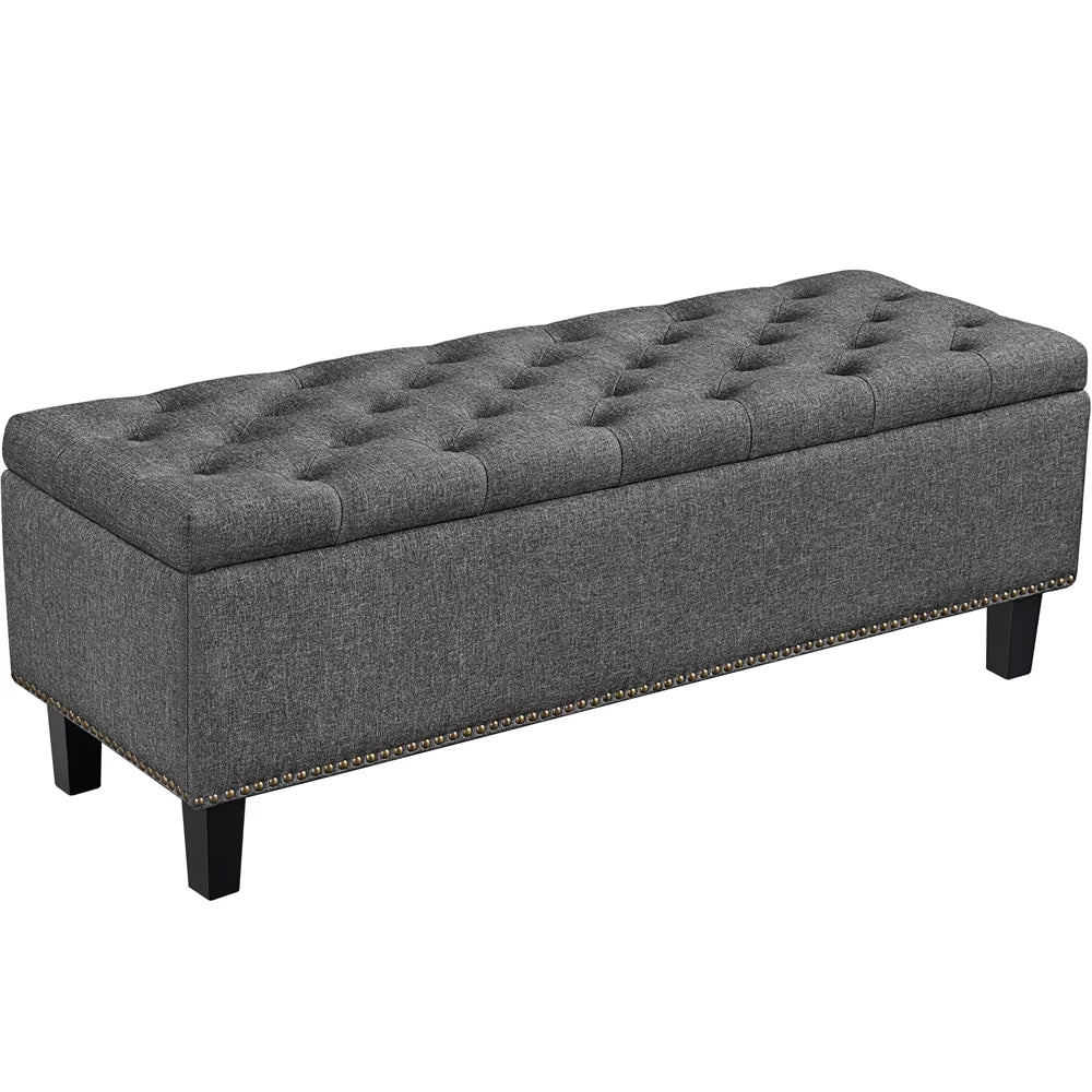 Modern Tufted Storage Bench D48103