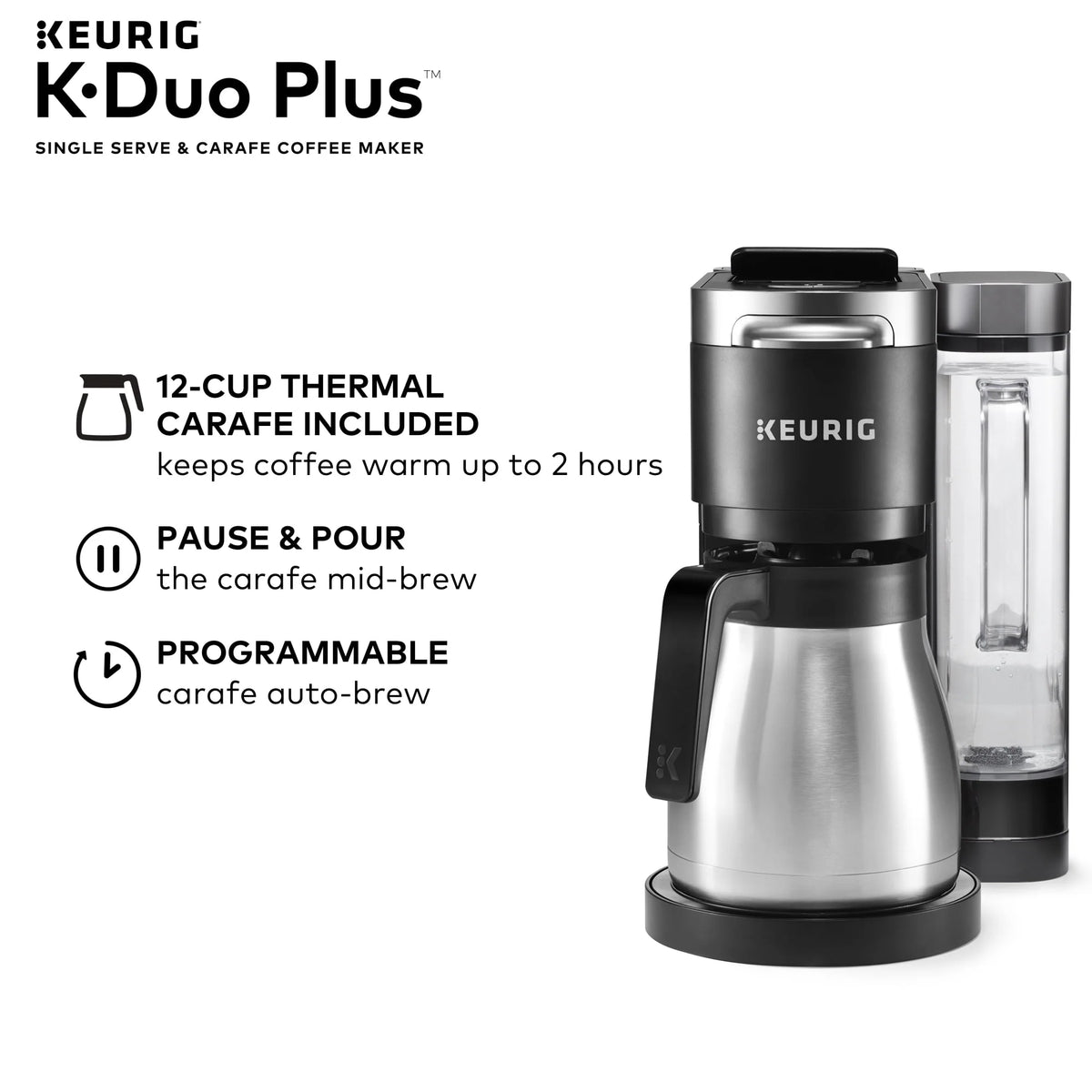 Single Serve & Carafe Coffee Maker D853