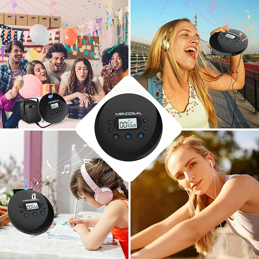Portable CD Player with FM Transmitter L872427