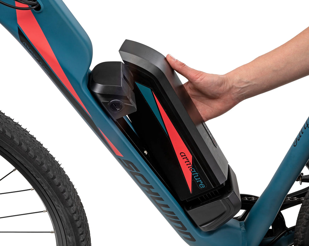 Blue Medium Frame Electric Bike G372