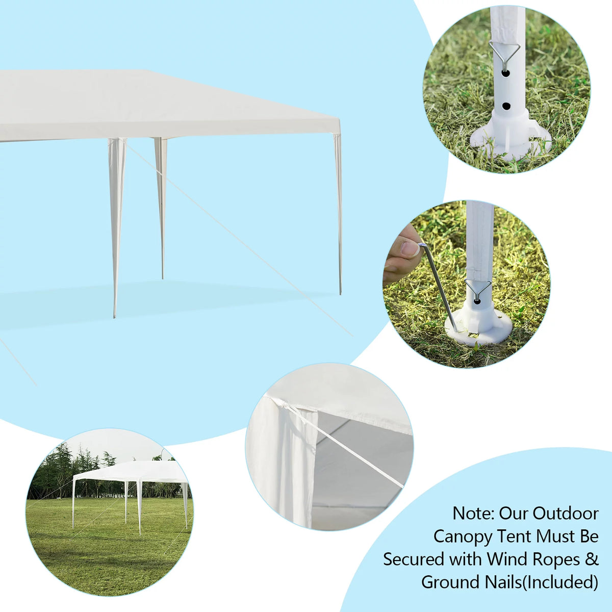 10' x 30' Outdoor Canopy Tent A149