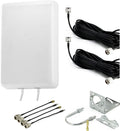 4G LTE Wide Band MIMO Panel Antenna Kit with SMA Adapters I444343