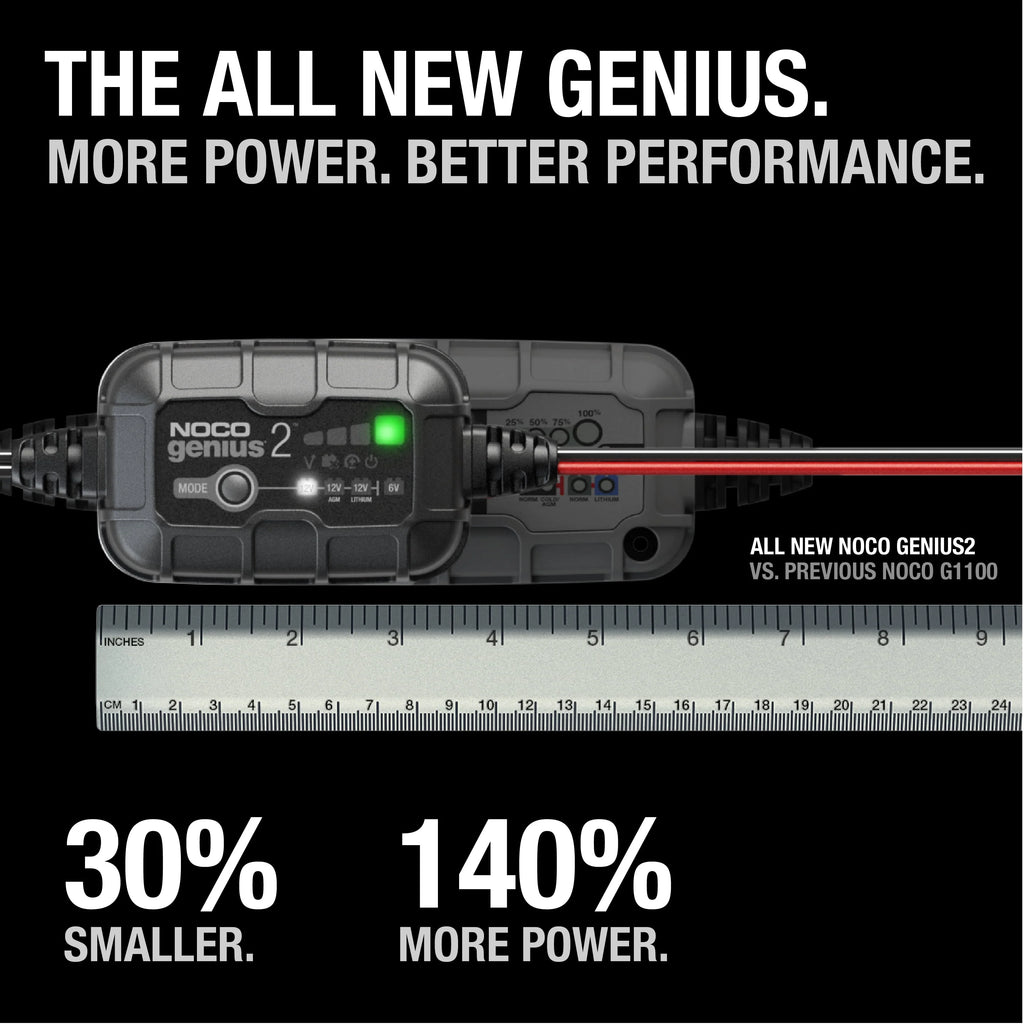 6V/12V 2A Smart Battery Charger and Maintainer D25122