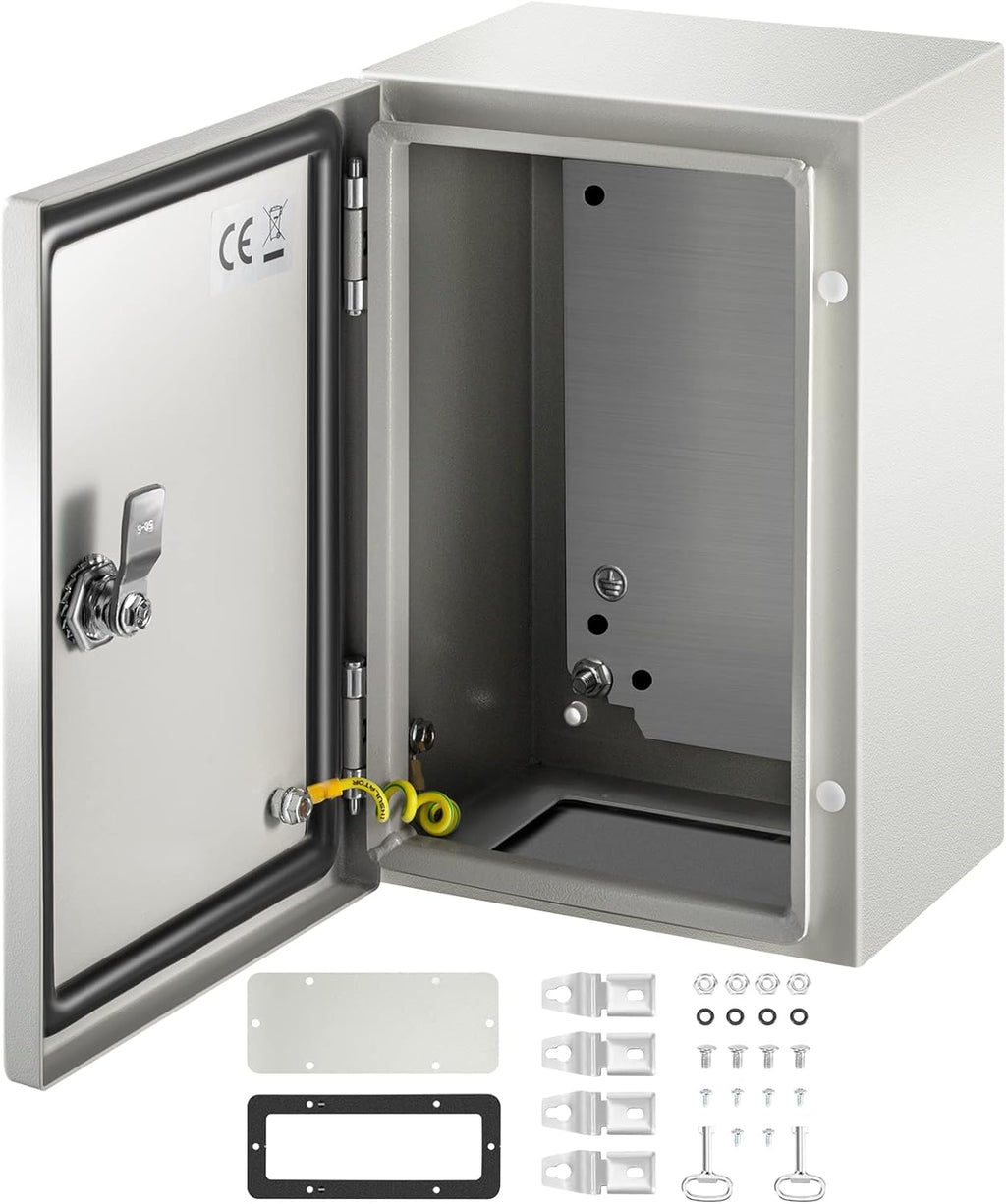 12 x 12 x 8'' NEMA 4X Steel Electrical Enclosure M630193