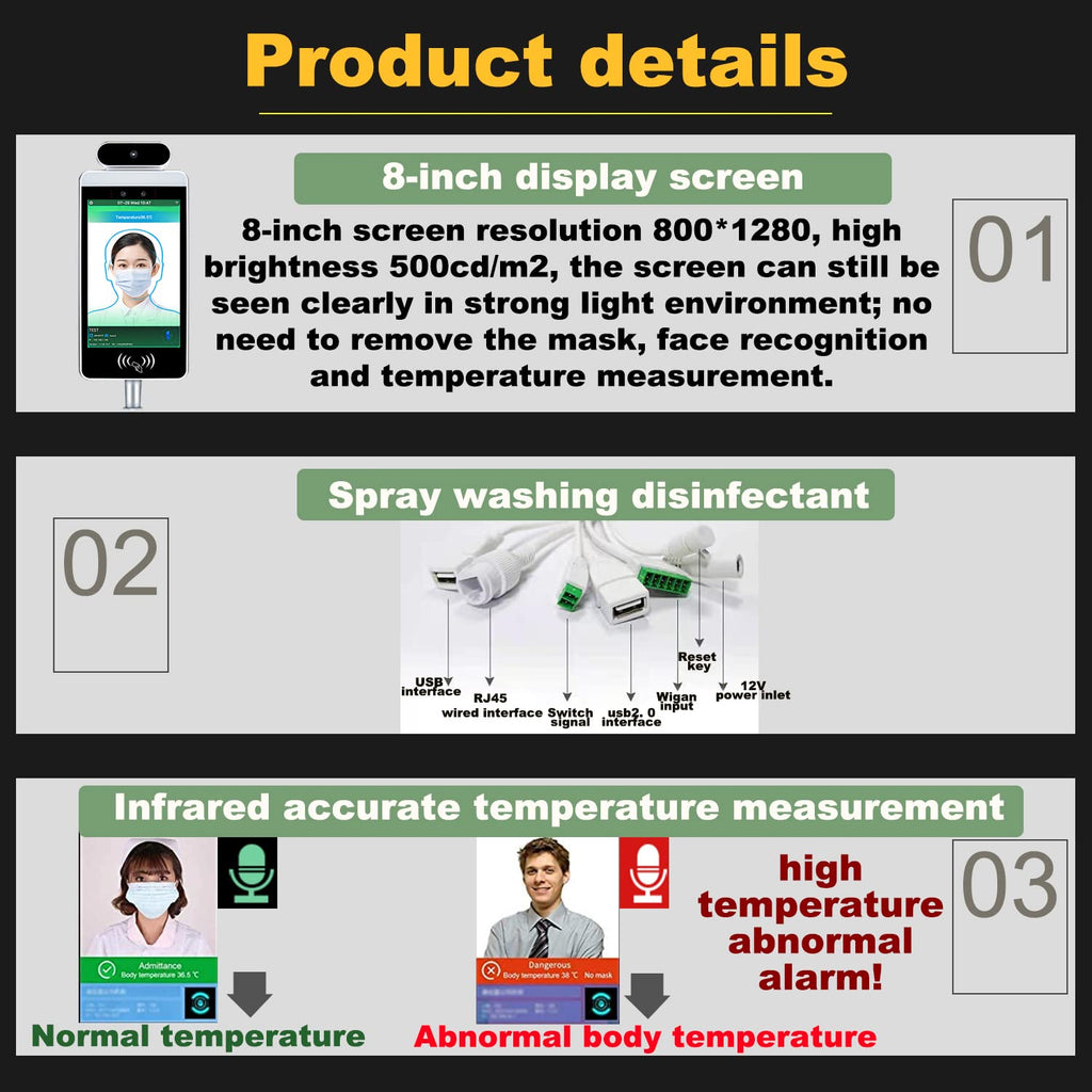 Infrared Body Temperature Measurement System M8588
