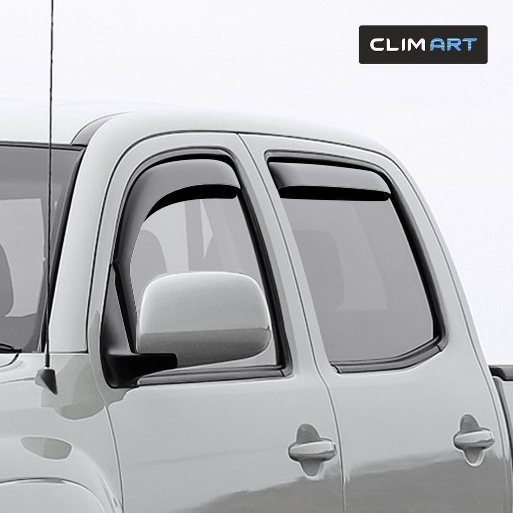 Dark Smoke Window Deflectors 4 pcs M85225