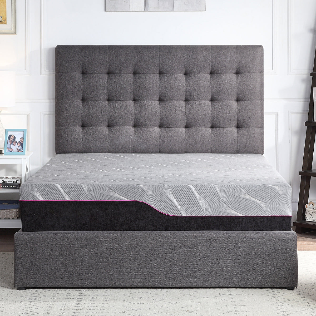 Twin XL Size 3-Layer Talalay Latex Foam Mattress C96254