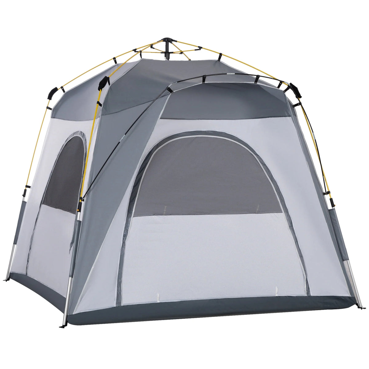 4 Person Pop Up Tent with Windows and Doors J541