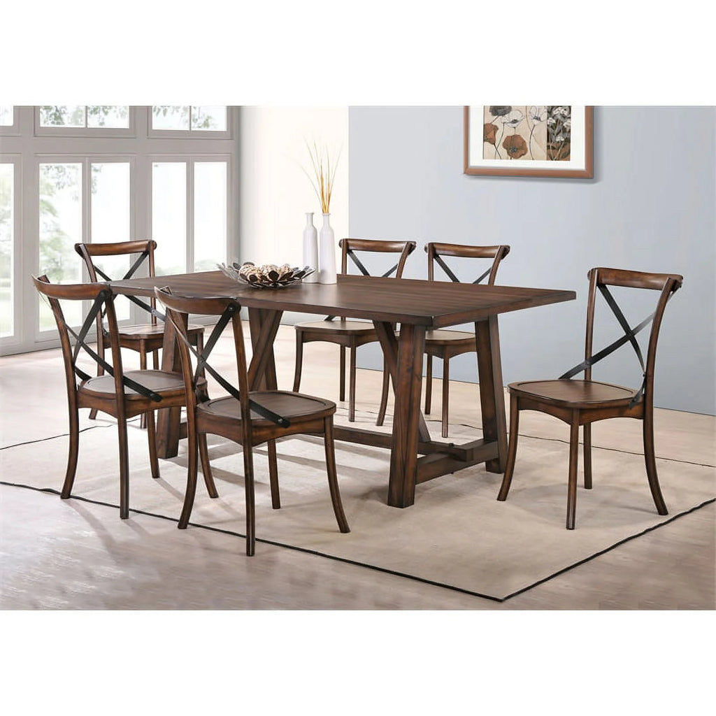 Dark Oak Dining Table A438790