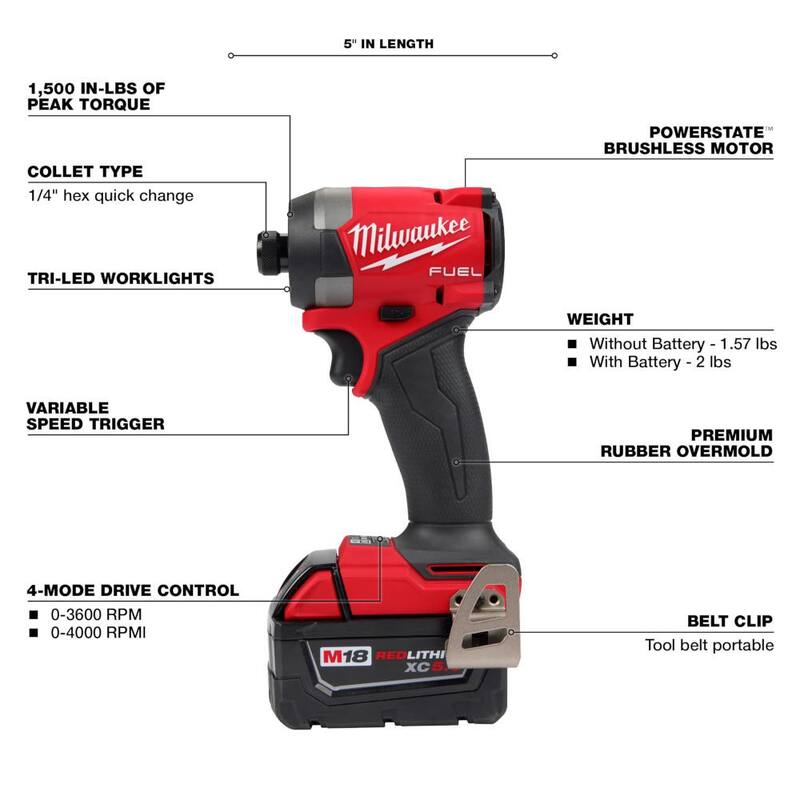 18-Volt Brushless Cordless Hammer Drill & Impact Driver Combo Kit with 50-Piece Bit Set L498591