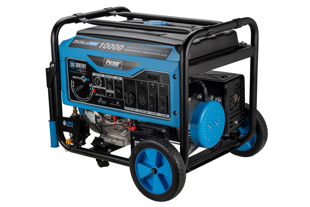 10,000 Watt Dual Fuel Portable Generator with Remote Start S7136