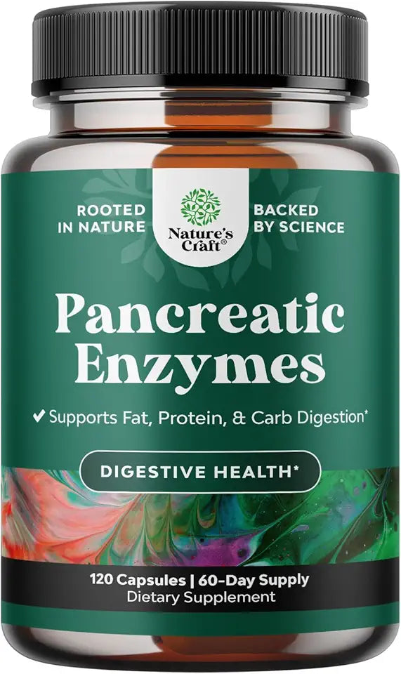 Pancreatin Digestive Enzymes 120ct V6998
