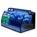 8 Gallon LED Glass Aquarium Kit with Power Filter Pump M8314