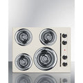 24 Wide 4-burner Coil Cooktop H37357