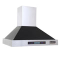 30 Wall Mount Range Hood 900 CFM Black U843