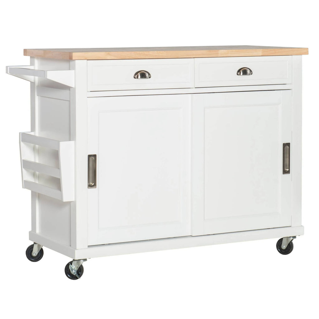 White Kitchen Cart F922880