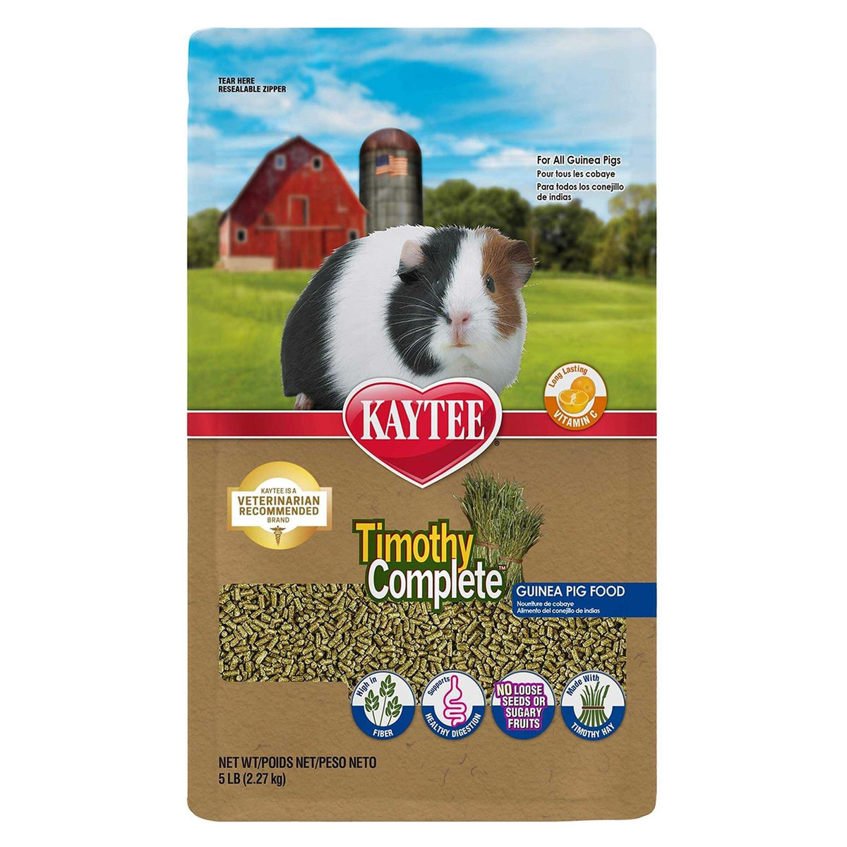 Timothy Complete Guinea Pig Food X56619