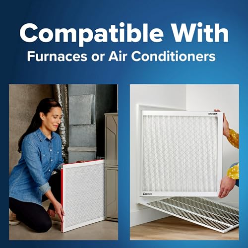 16x20x1 Pleated Electrostatic Air Filter, 6 Pack R44584
