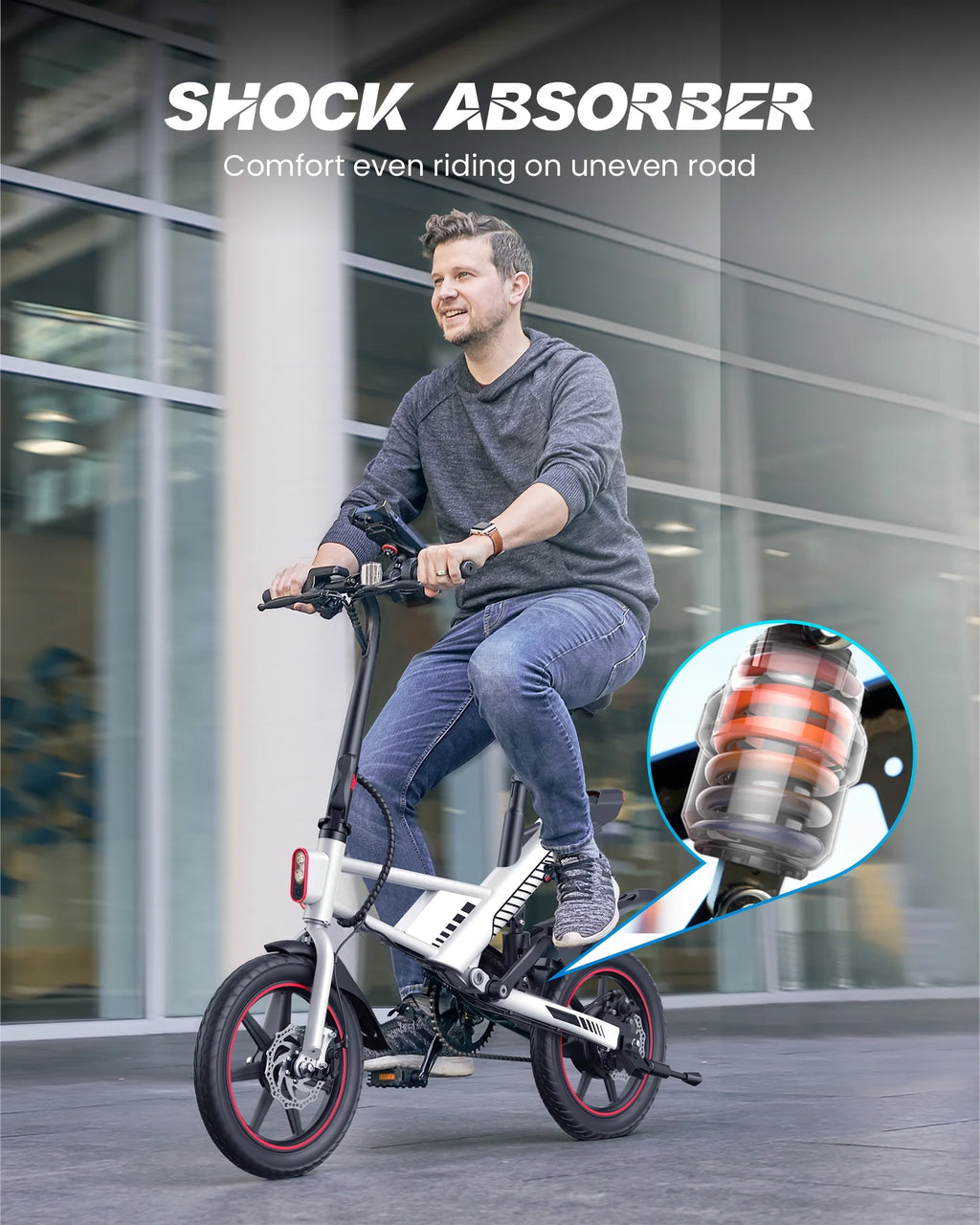 Folding Electric Bike with 36V 10.5AH Battery Q629