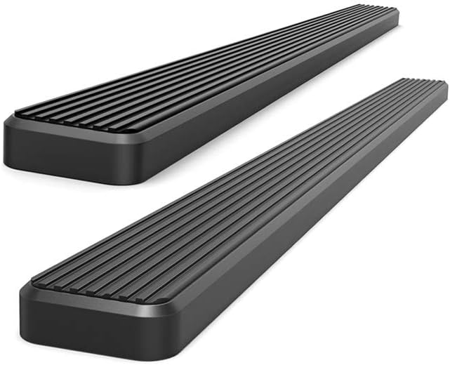 Black 4in Running Boards J4134