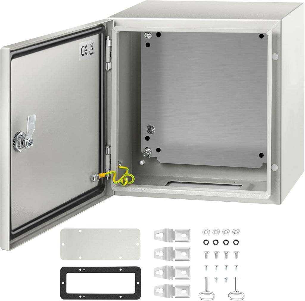 12 x 12 x 8'' NEMA 4X Steel Electrical Enclosure M630193