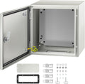 12 x 12 x 8'' NEMA 4X Steel Electrical Enclosure M630193