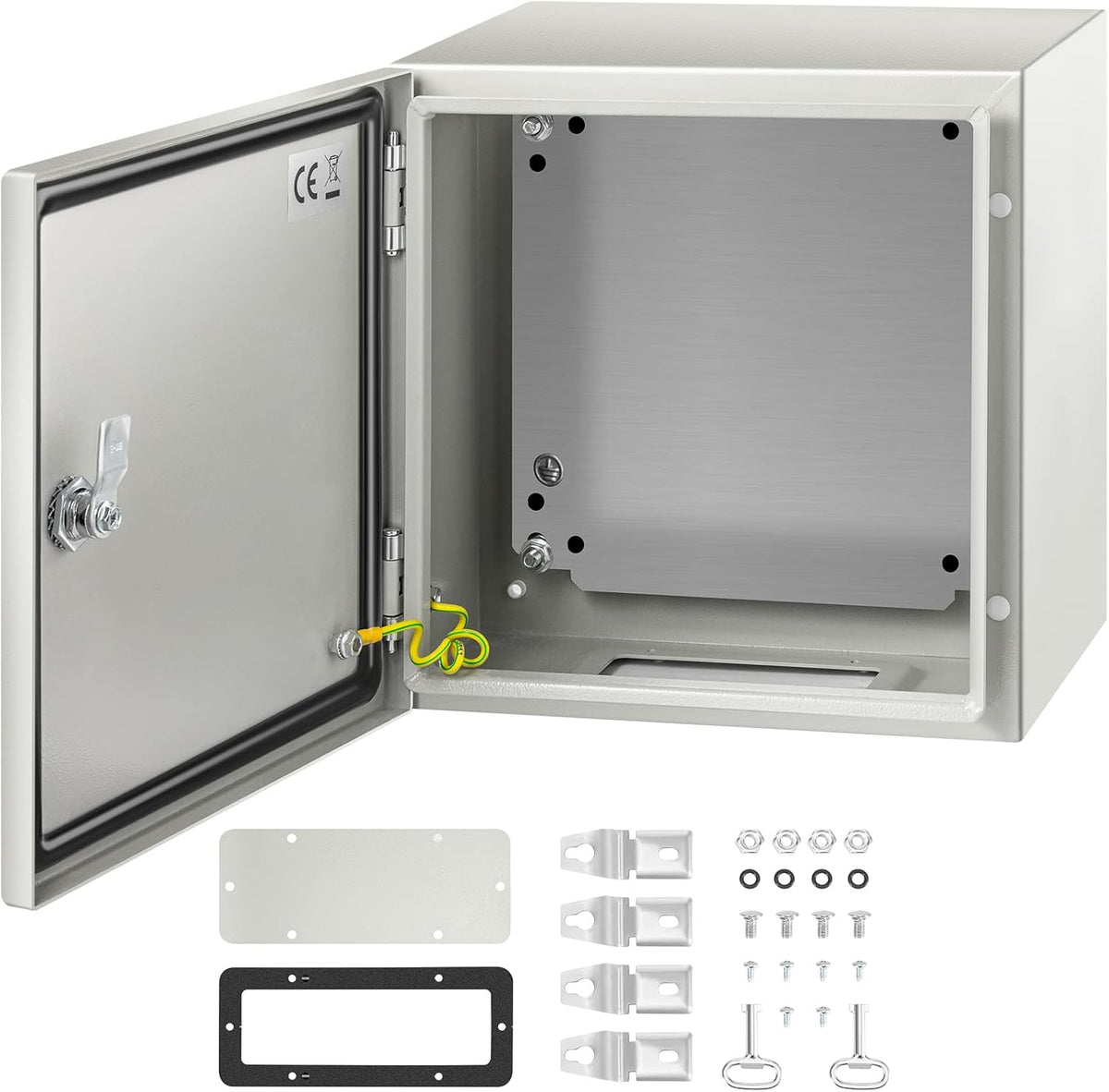 12 x 12 x 8'' NEMA 4X Steel Electrical Enclosure M630193