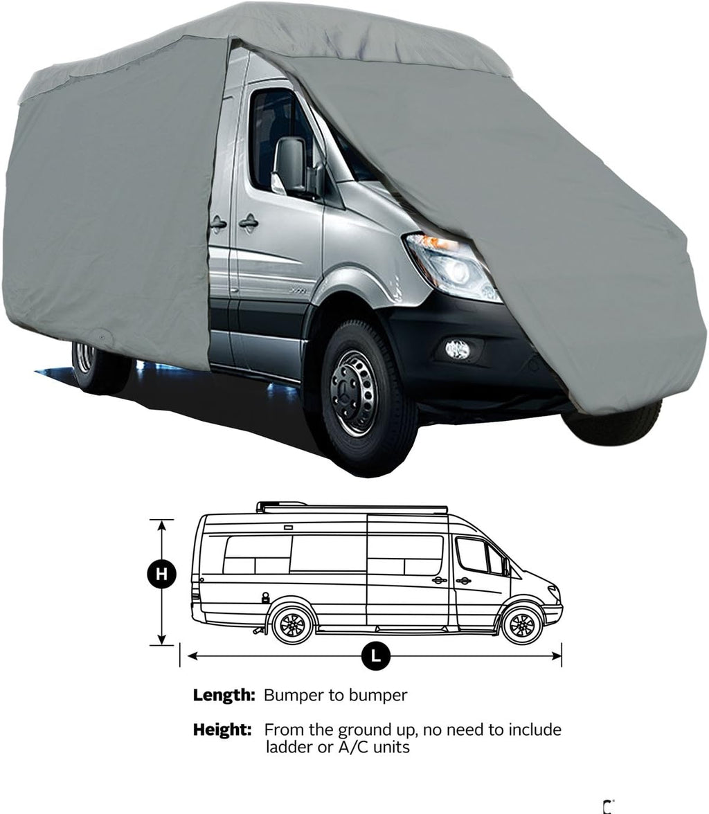 4-Layer Class B RV Camper Van Cover Fits 24'L F6817