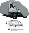 4-Layer Class B RV Camper Van Cover Fits 24'L F6817