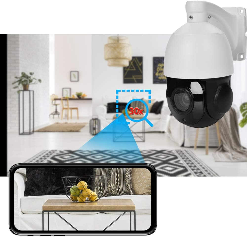 5MP PTZ IP POE Dome Security Camera 30x Optical Zoom W860111