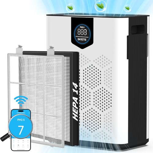 H14 HEPA Air Purifiers with Washable PreFilters I1644