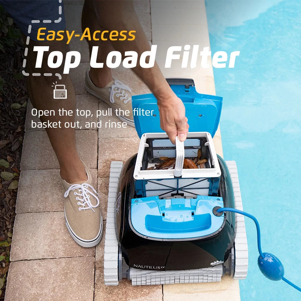 Robotic Pool Vacuum Cleaner with Ultra-Fine Filters N2700