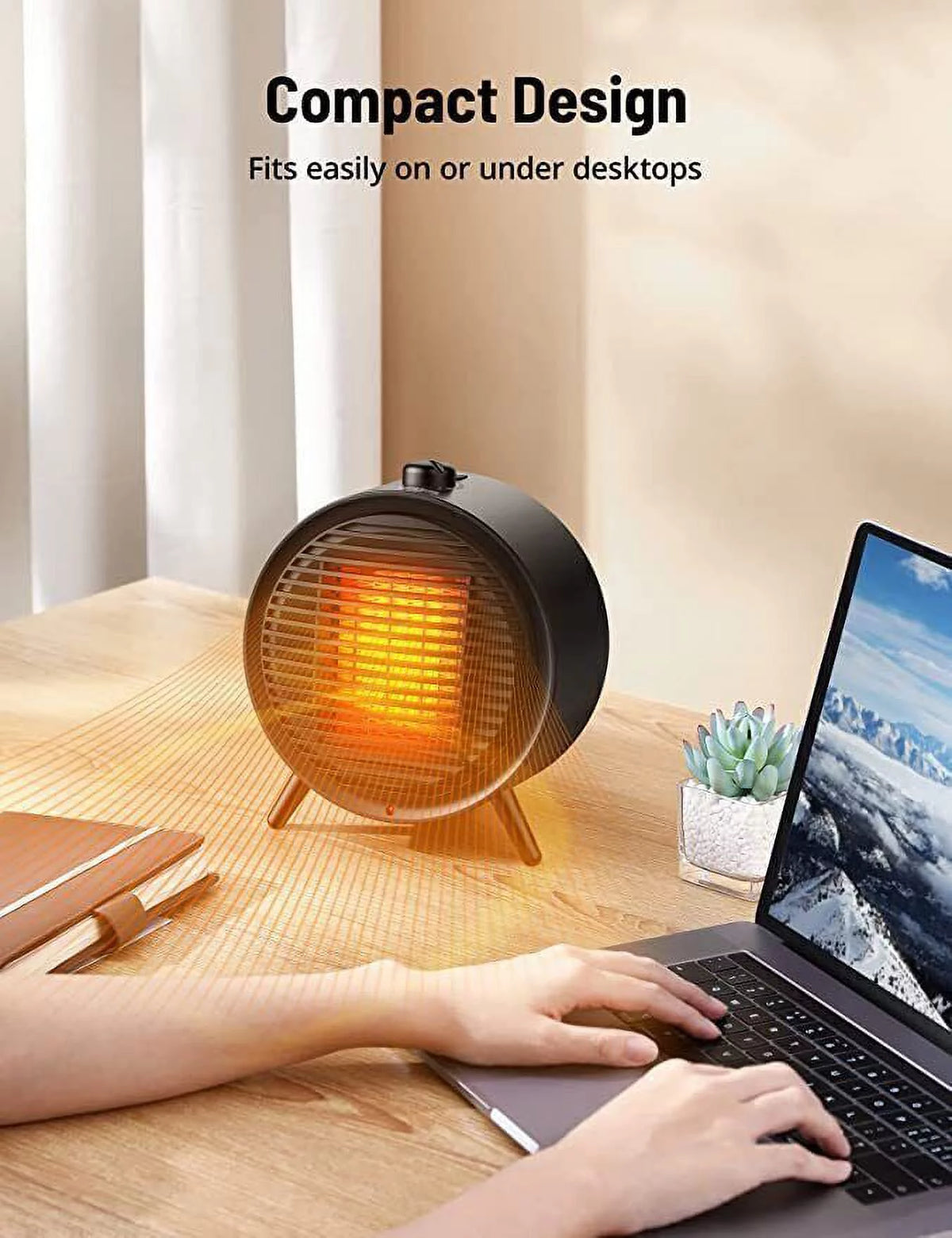 1500W Portable Electric Space Heater R363