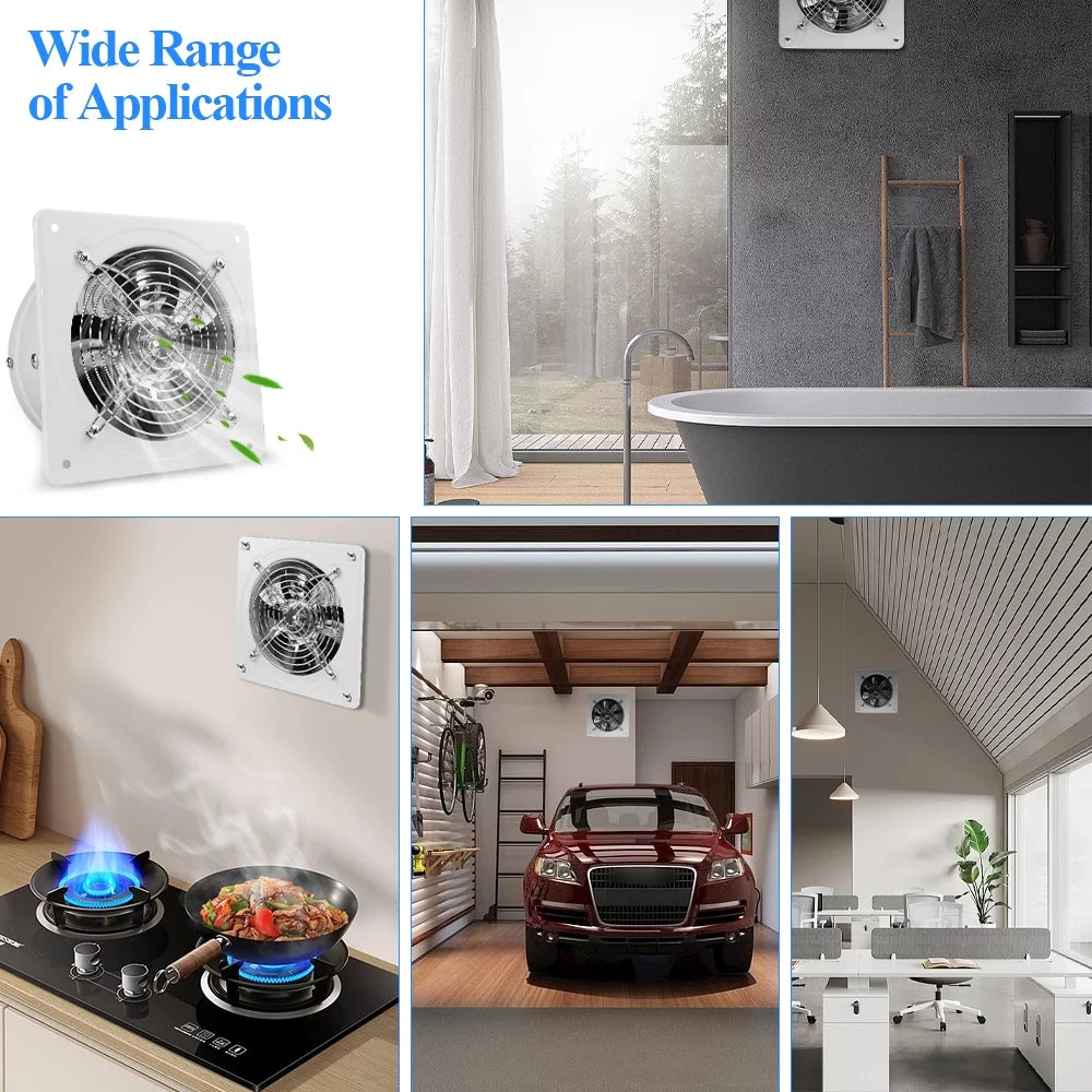 6” Wall Mounted Exhaust Fan with Speed Controller P9751